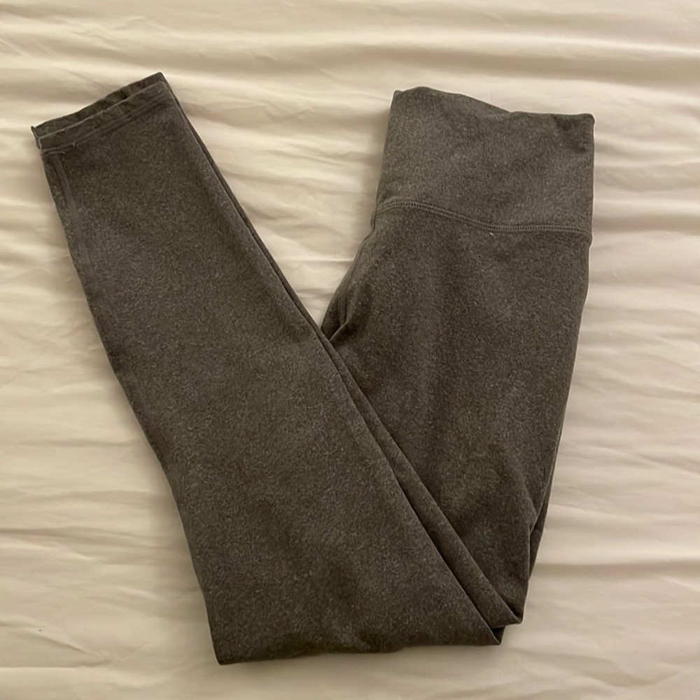 Grey Fabletics 7/8 Leggings